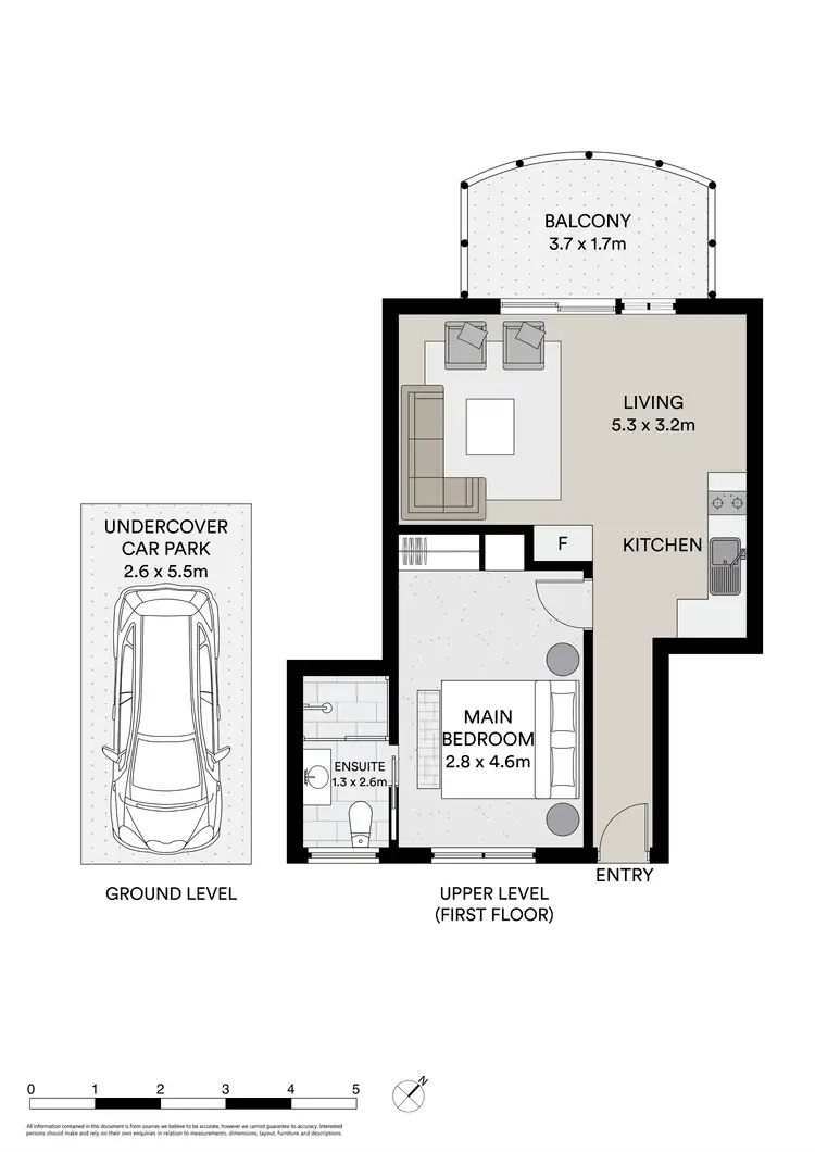 Floorplan of Homely unit listing, 6/36 Waratah Street, Scotts Head NSW 2447