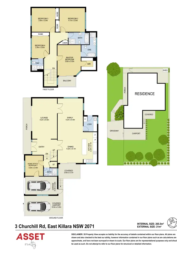 Floorplan of Homely house listing, 3 Churchill Road, East Killara NSW 2071