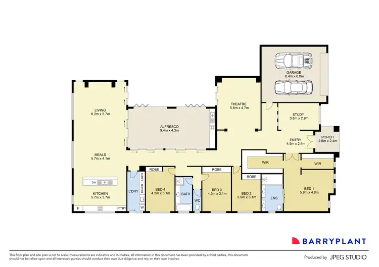 Floorplan of Homely house listing, 3 Botany Lane, Taylors Hill VIC 3037