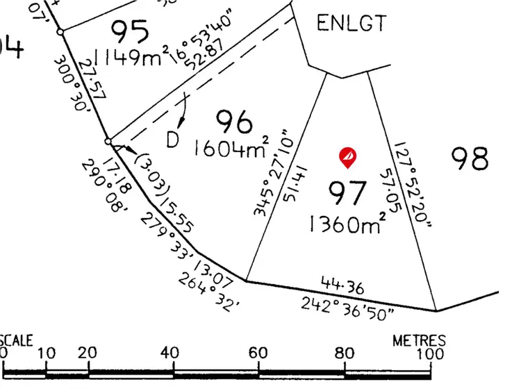 Floorplan of Homely land listing, 13 Sandy Point Place, Port Lincoln SA 5606