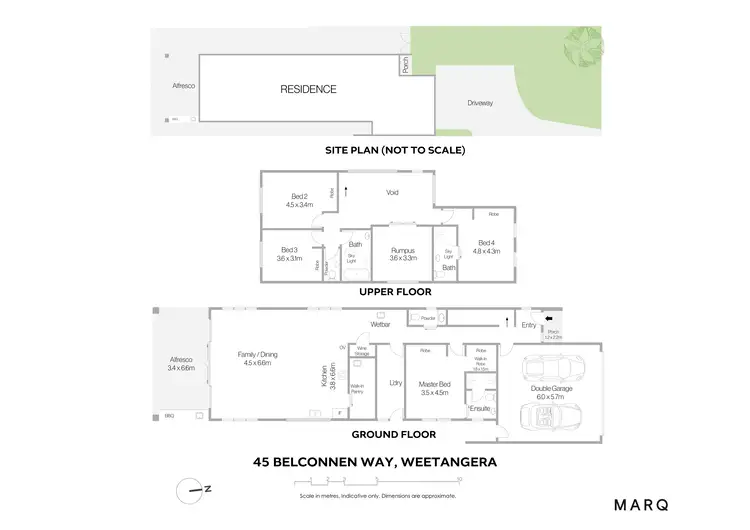 Floorplan of Homely townhouse listing, 45 Belconnen Way, Weetangera ACT 2614