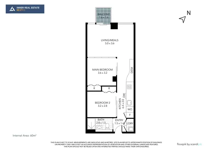 Floorplan of Homely apartment listing, 302/233 Collins Street, Melbourne VIC 3000
