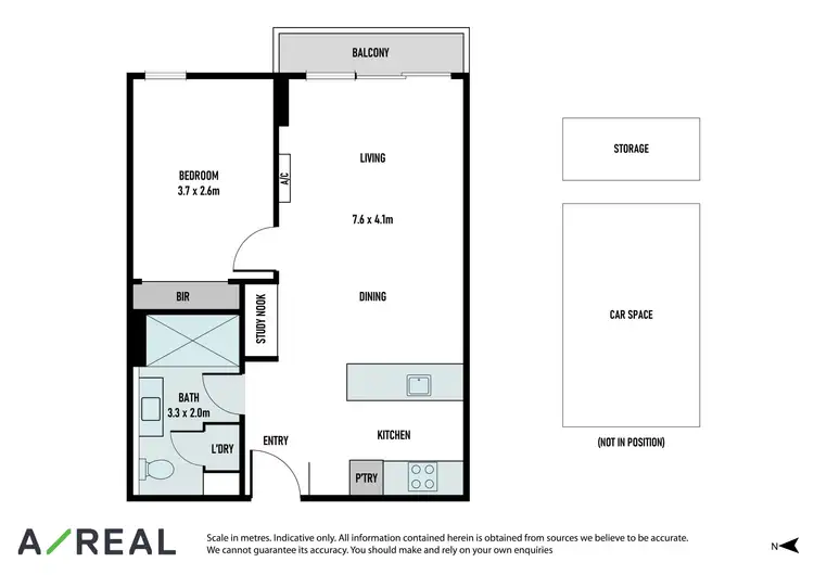 Floorplan of Homely apartment listing, 109/24 Barkly Street, Brunswick East VIC 3057