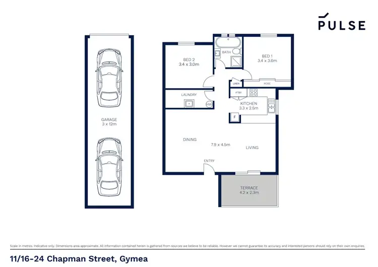 Floorplan of Homely apartment listing, 11/16-24 Chapman Street, Gymea NSW 2227