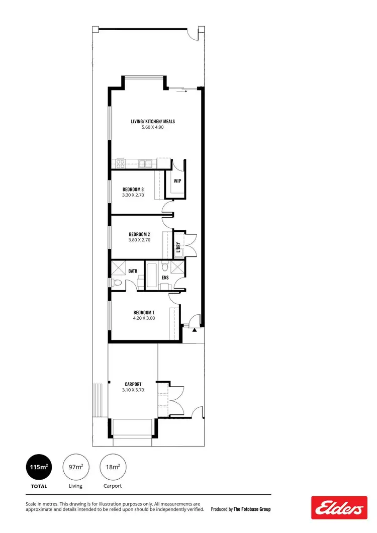 Floorplan of Homely house listing, 10 Moran Close, Gawler East SA 5118