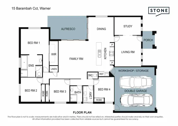 Floorplan of Homely house listing, 15 Barambah Circuit, Warner QLD 4500