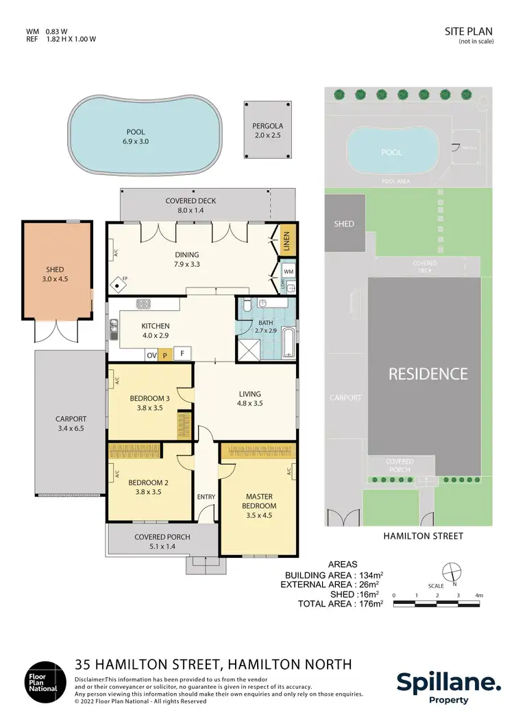 Floorplan of Homely house listing, 35 Hamilton Street, Hamilton North NSW 2292