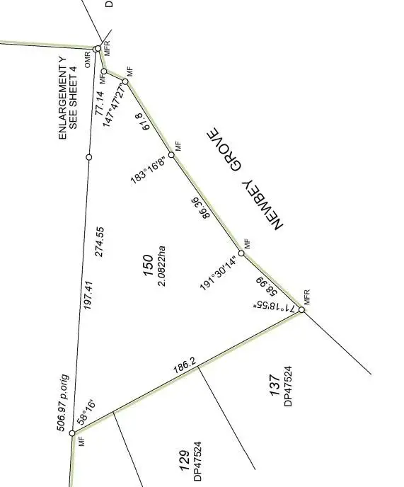 Floorplan of Homely land listing, LOT 150 Newbey Grove, Bremer Bay WA 6338