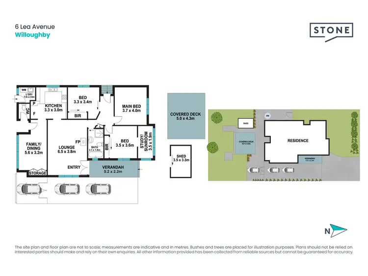 Floorplan of Homely house listing, 6 Lea Avenue, Willoughby NSW 2068
