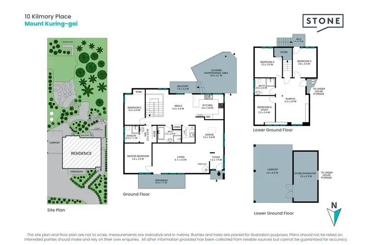 Floorplan of Homely house listing, 10 Kilmory Place, Mount Kuring-Gai NSW 2080