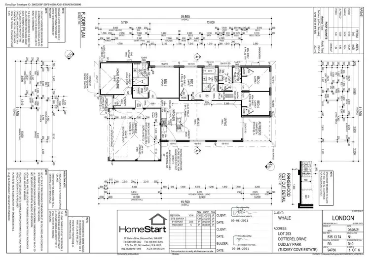Floorplan of Homely house listing, 43 Dotterel Drive, Dudley Park WA 6210