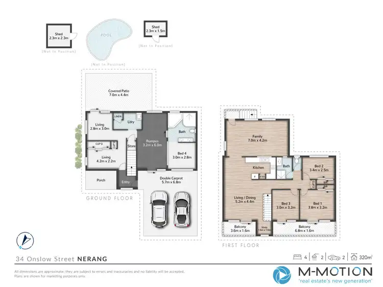Floorplan of Homely house listing, 34 Onslow Street, Nerang QLD 4211