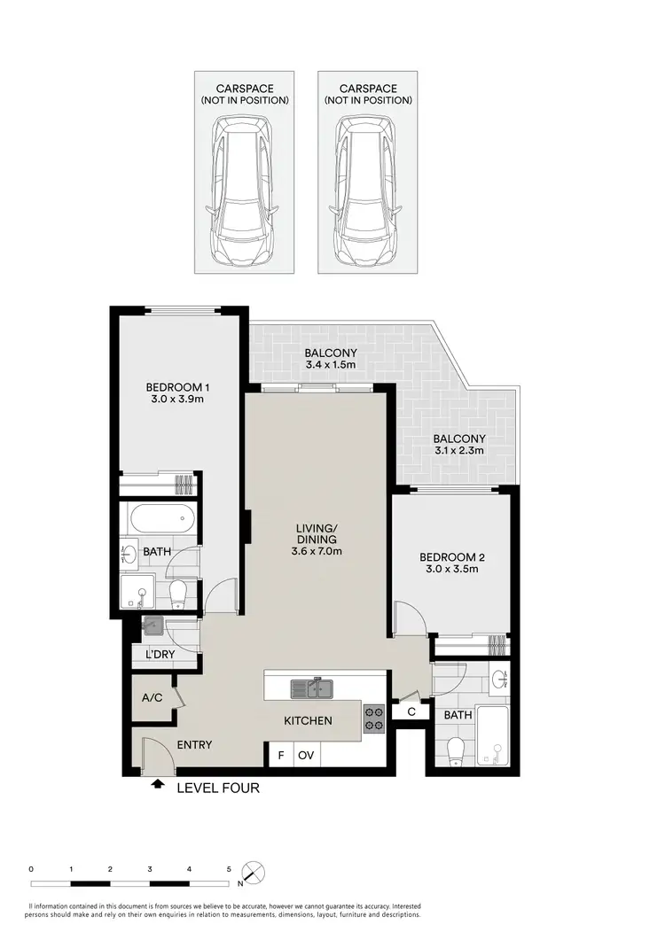Floorplan of Homely apartment listing, 62/121 Pacific Highway, Hornsby NSW 2077