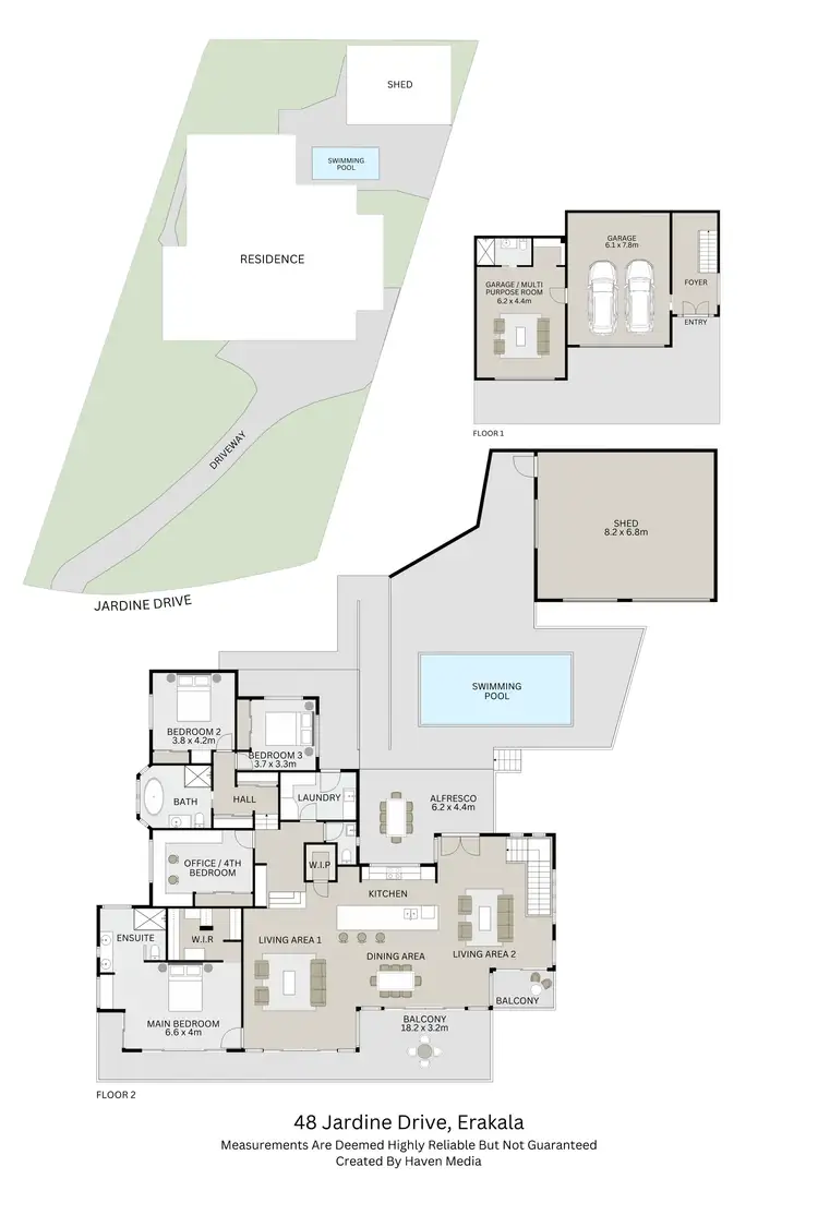 Floorplan of Homely house listing, 48 Jardine Drive, Erakala QLD 4740