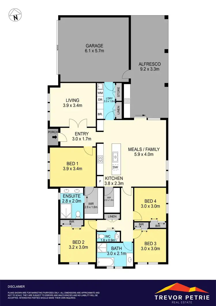 Floorplan of Homely house listing, 1 Jamb Court, Miners Rest VIC 3352