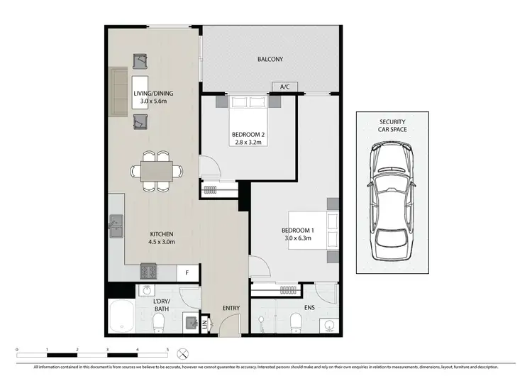Floorplan of Homely apartment listing, P205/81-86 Courallie Avenue, Homebush West NSW 2140