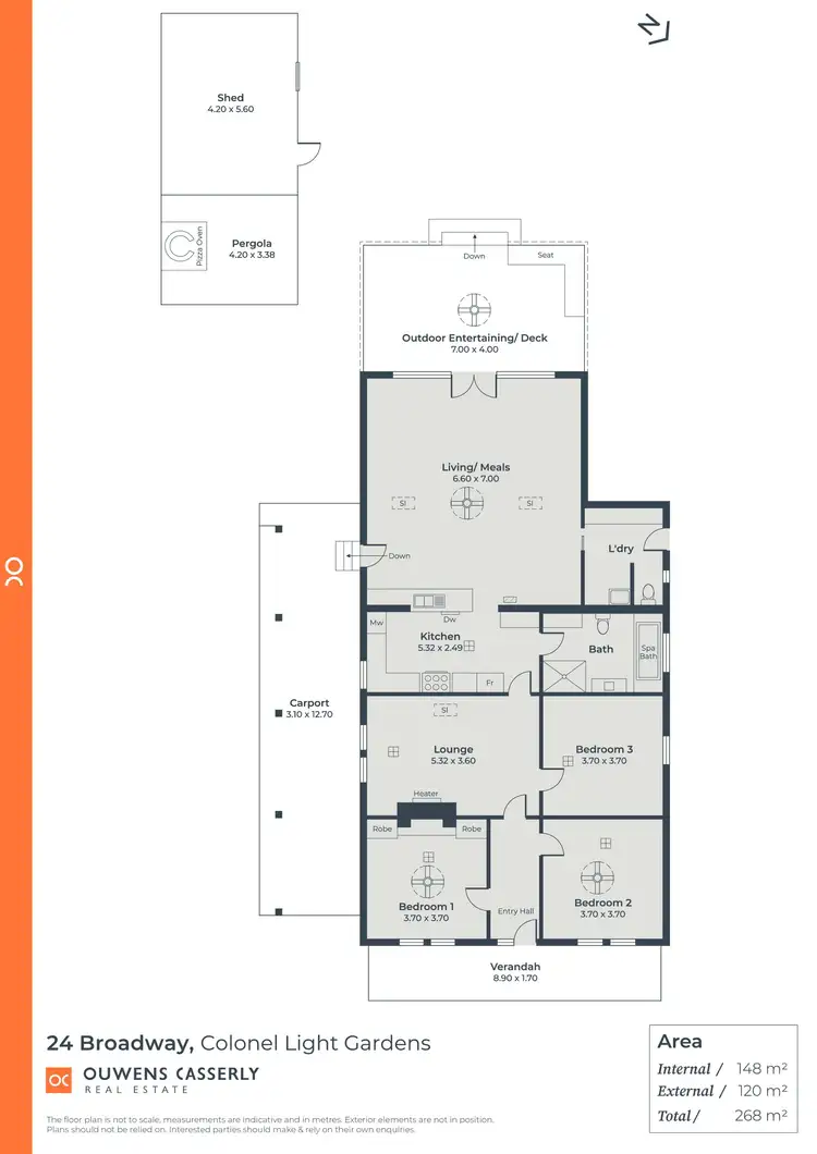 Floorplan of Homely house listing, 24 Broadway, Colonel Light Gardens SA 5041