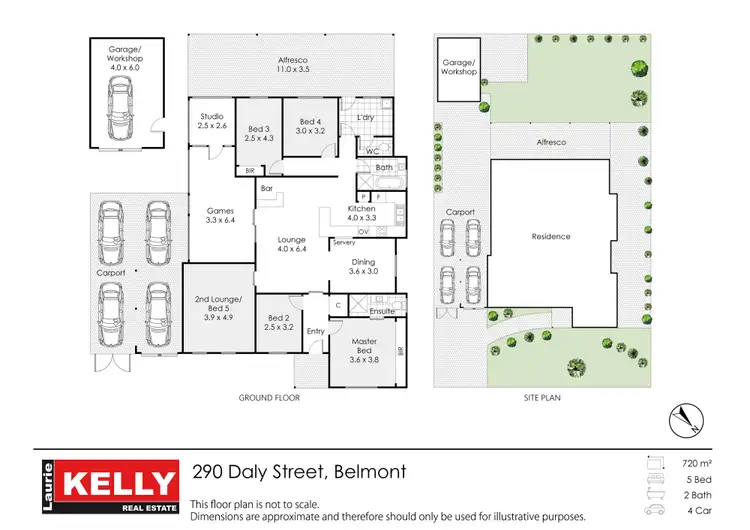 Floorplan of Homely house listing, 290 Daly Street, Belmont WA 6104