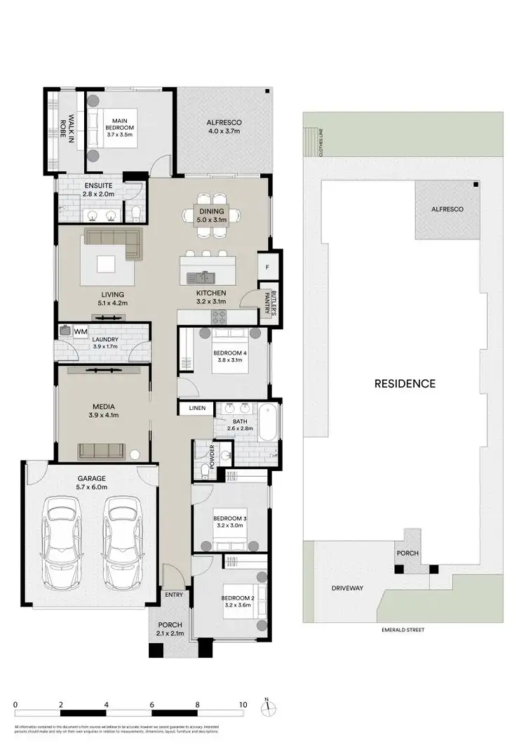 Floorplan of Homely house listing, 18 Emerald Street, Palmview QLD 4553