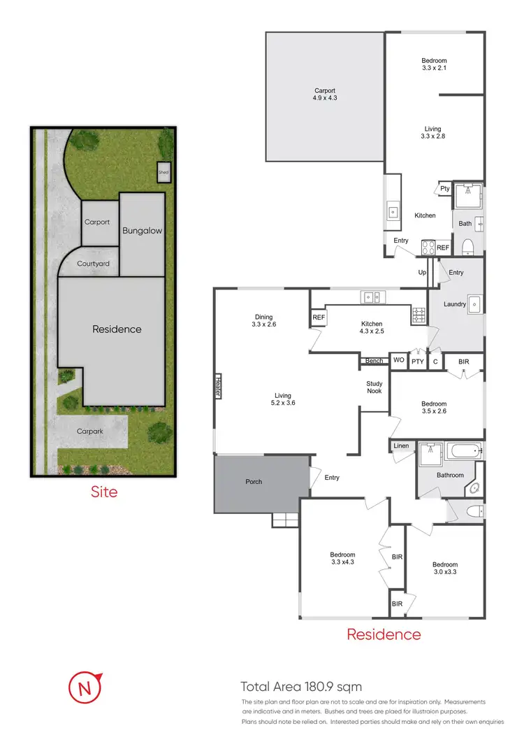 Floorplan of Homely unit listing, 1/11 Beaconsfield Avenue, Frankston VIC 3199