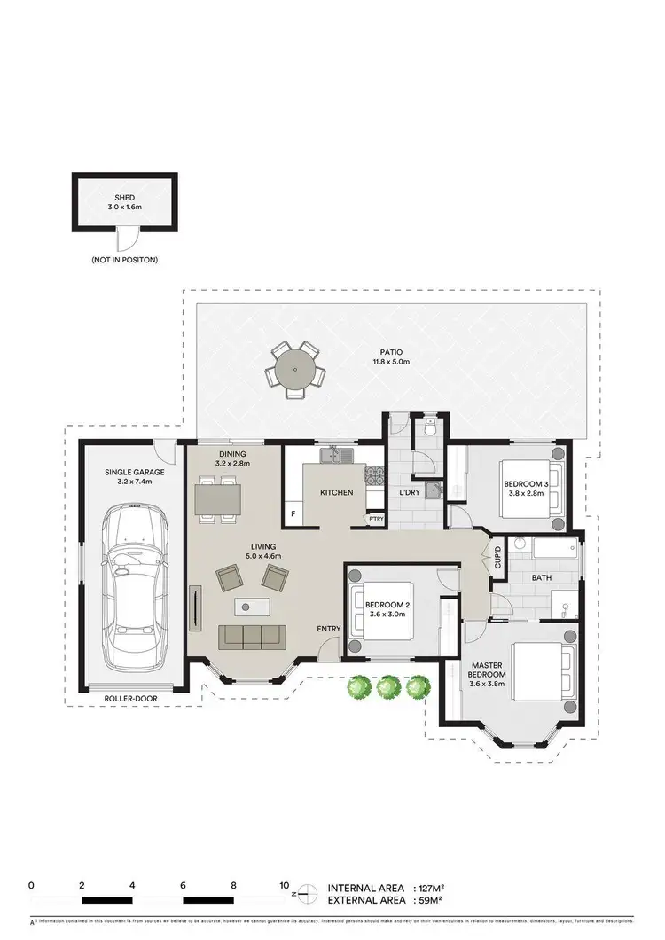 Floorplan of Homely house listing, 22 Chaffey Street, Marsden QLD 4132