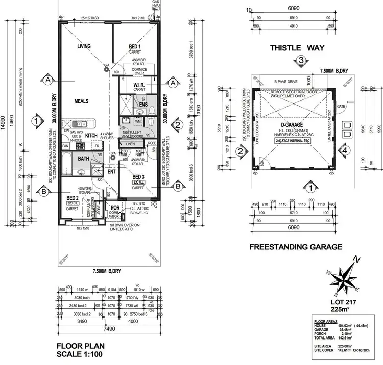 Floorplan of Homely house listing, 4B Greenlink Boulevard, Harrisdale WA 6112