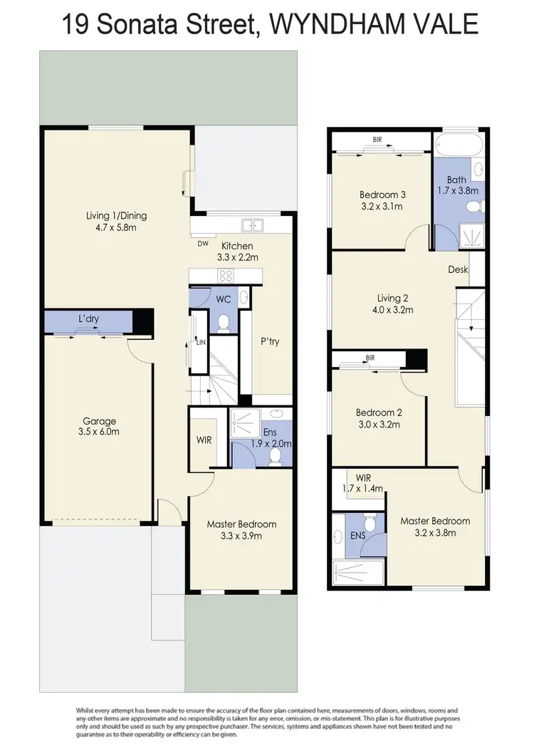 Floorplan of Homely house listing, 19 Sonata Street, Wyndham Vale VIC 3024