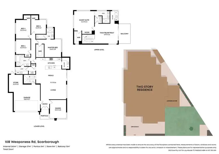 Floorplan of Homely house listing, B/10 Weaponess Road, Scarborough WA 6019