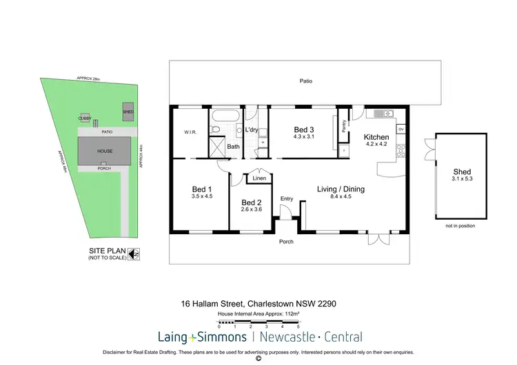 Floorplan of Homely house listing, 16 Hallam Street, Charlestown NSW 2290