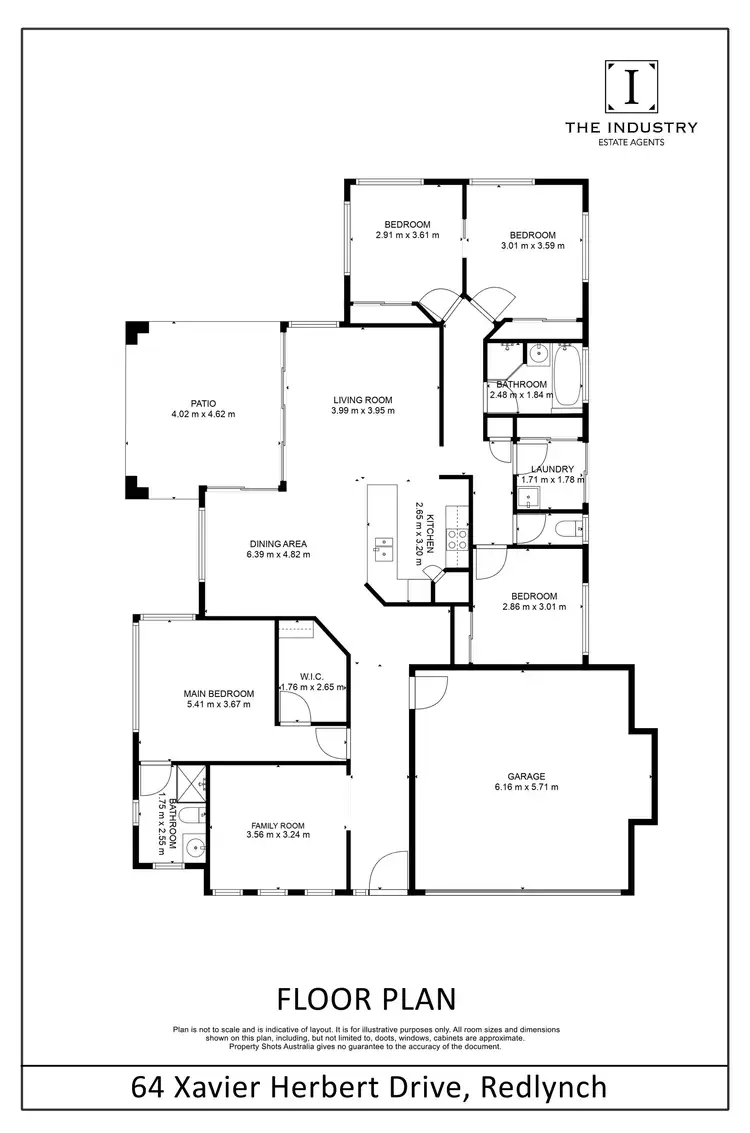 Floorplan of Homely house listing, 64 Xavier Herbert Drive, Redlynch QLD 4870