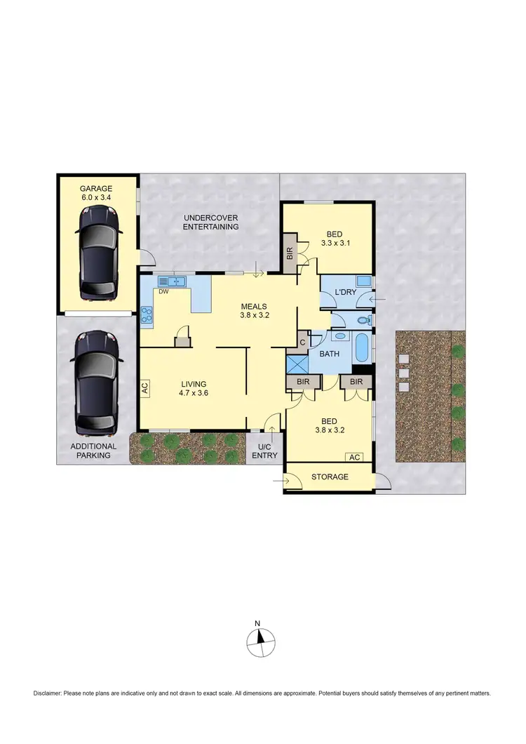 Floorplan of Homely unit listing, 3/18D Purinuan Road, Reservoir VIC 3073
