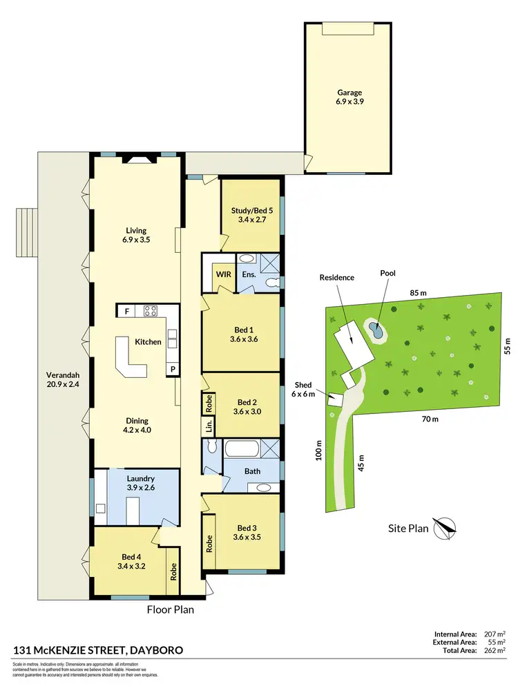 Floorplan of Homely house listing, 131 McKenzie Street, Dayboro QLD 4521