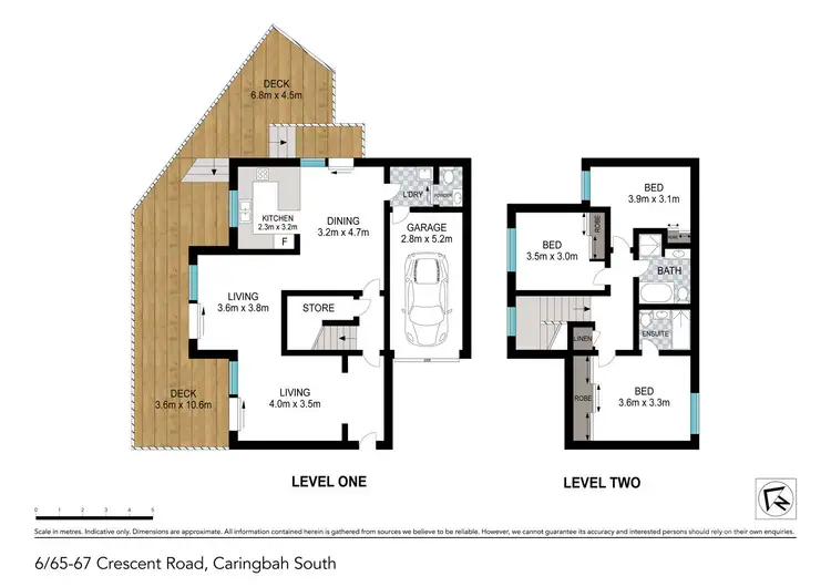 Floorplan of Homely townhouse listing, 6/65-67 Crescent Road, Caringbah South NSW 2229