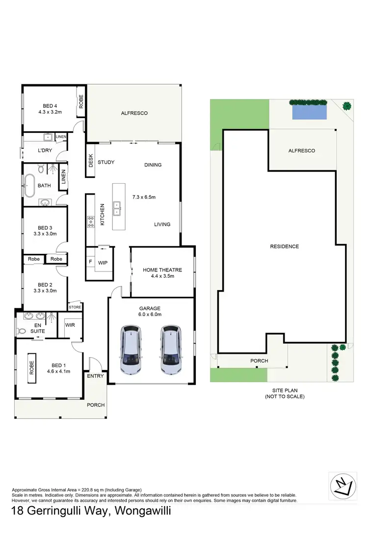 Floorplan of Homely house listing, 18 Gerringulli Way, Wongawilli NSW 2530