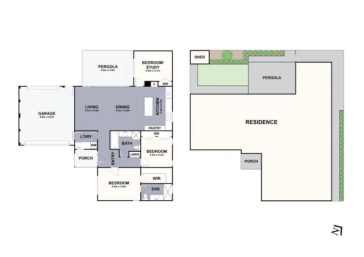 Floorplan of Homely unit listing, 3/10 Ryland Avenue, Croydon VIC 3136