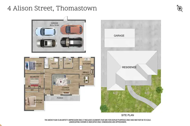 Floorplan of Homely house listing, 4 Alison Street, Thomastown VIC 3074