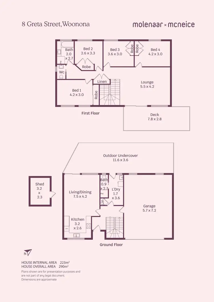 Floorplan of Homely house listing, 8 Greta Street, Woonona NSW 2517