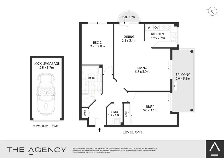 Floorplan of Homely apartment listing, 48/10-12 Broughton Street, Canterbury NSW 2193