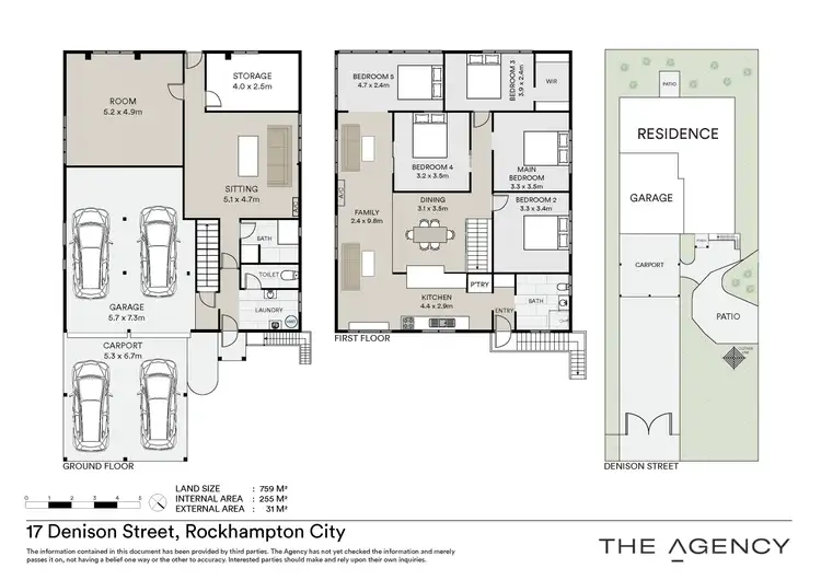 Floorplan of Homely house listing, 17 Denison Street, Rockhampton City QLD 4700