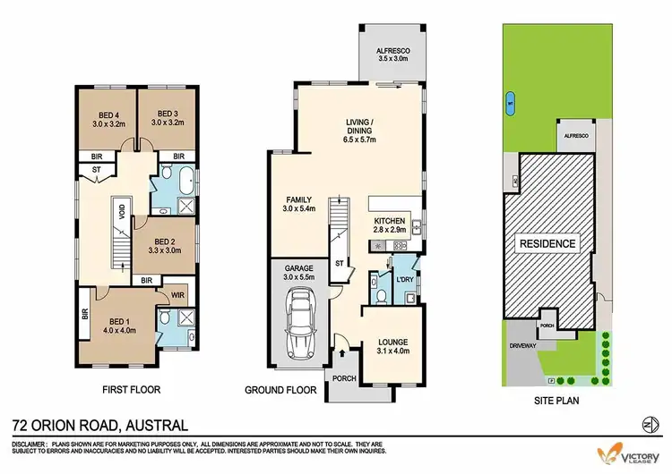 Floorplan of Homely house listing, 72 Orion Road, Austral NSW 2179