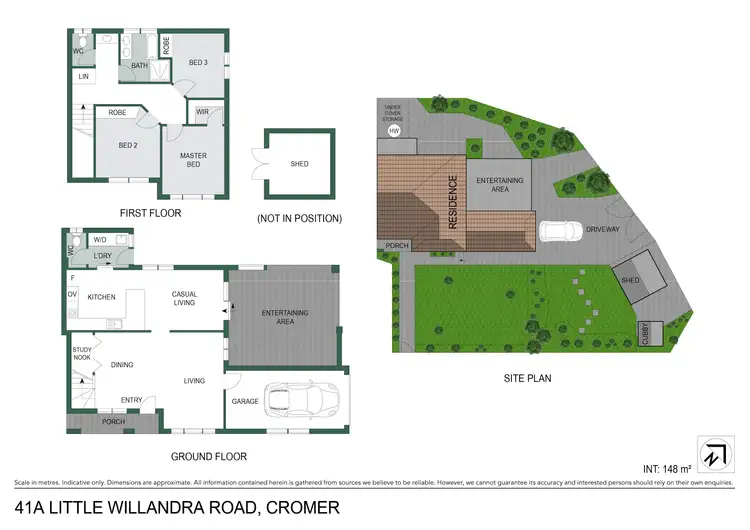 Floorplan of Homely house listing, 41a Little Willandra Road, Cromer NSW 2099