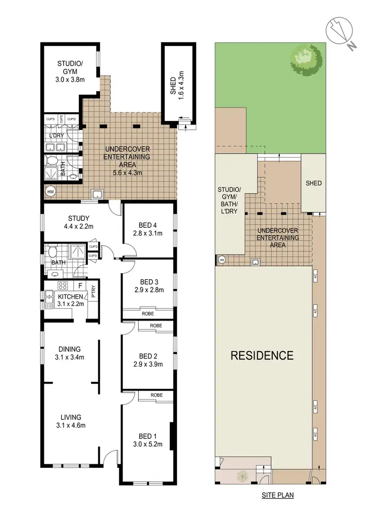 Floorplan of Homely house listing, 68 Terry Street, Tempe NSW 2044