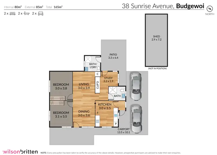 Floorplan of Homely house listing, 38 Sunrise Avenue, Budgewoi NSW 2262