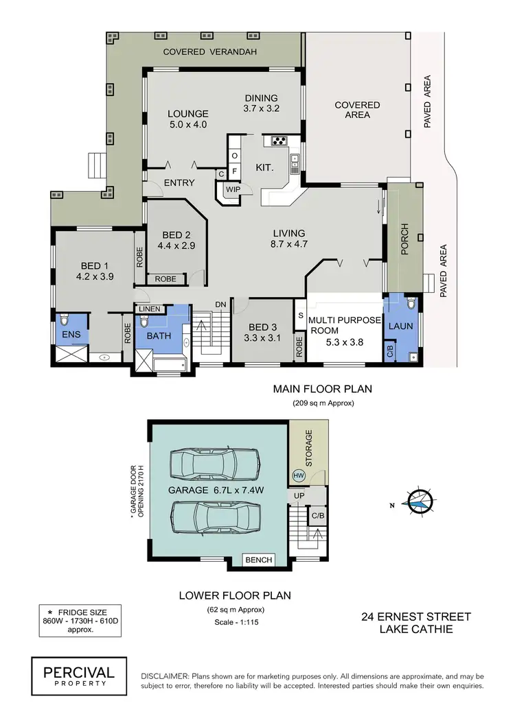 Floorplan of Homely house listing, 24 Ernest Street, Lake Cathie NSW 2445