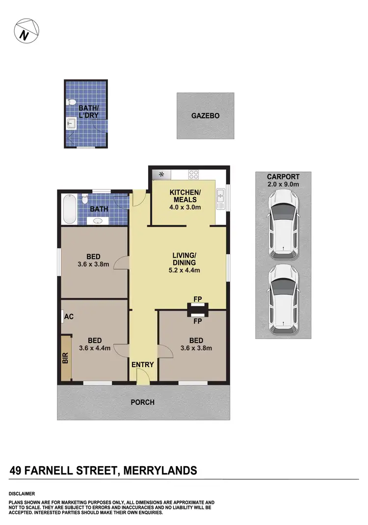 Floorplan of Homely house listing, 49 Farnell Street, Merrylands NSW 2160