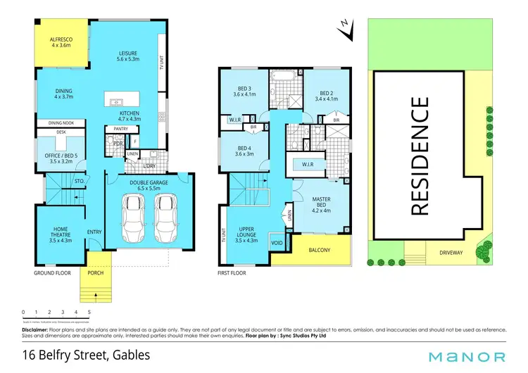 Floorplan of Homely house listing, 16 Belfry Street, Gables NSW 2765