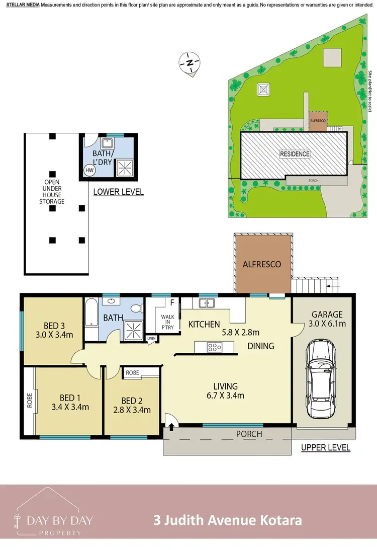 Floorplan of Homely house listing, 3 Judith Avenue, Kotara NSW 2289