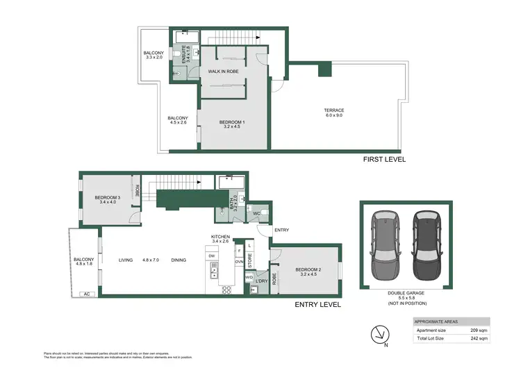 Floorplan of Homely apartment listing, 25/85 Palmer Street, Balmain NSW 2041