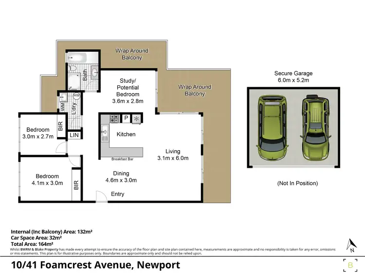 Floorplan of Homely apartment listing, 10/41 Foamcrest Avenue, Newport NSW 2106