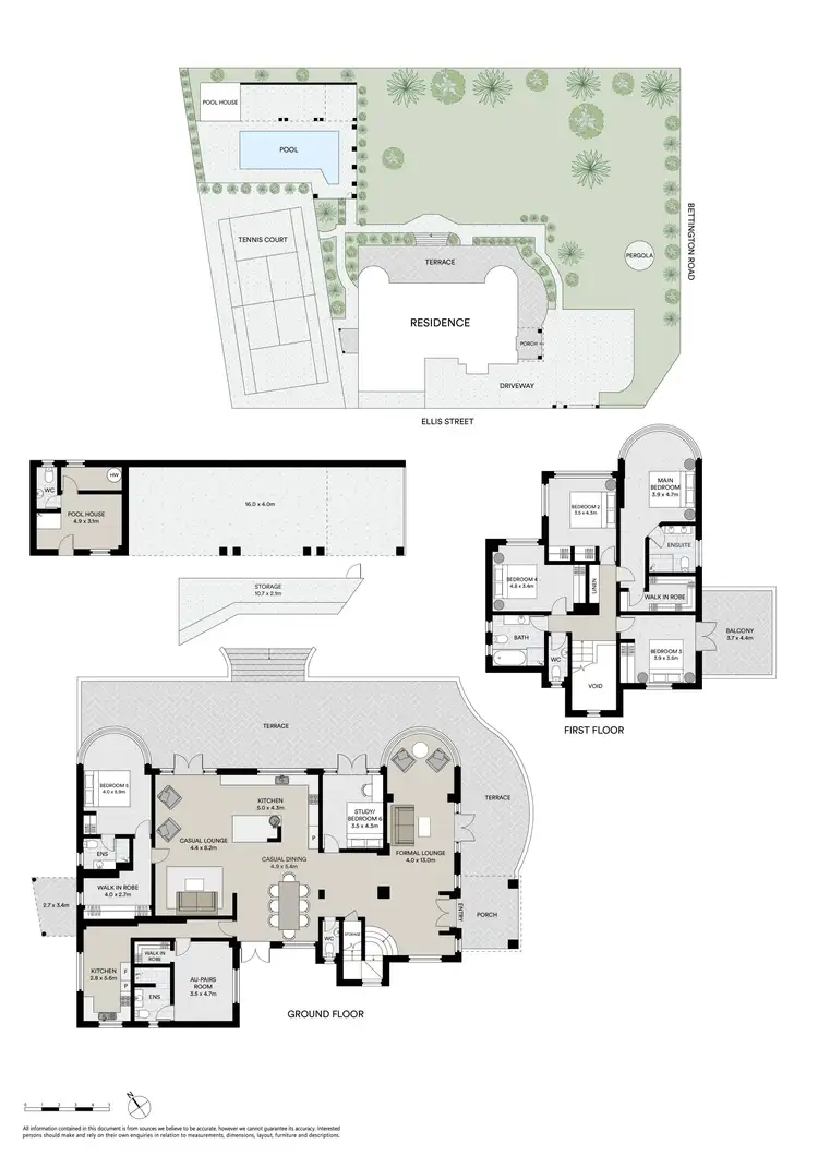 Floorplan of Homely house listing, 105 Bettington Road, Oatlands NSW 2117